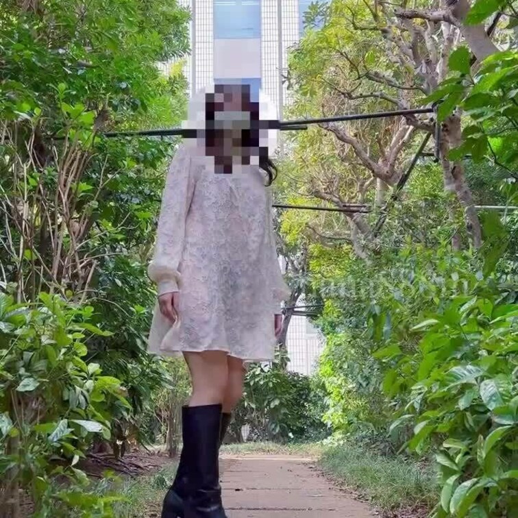 お外でお散歩してきました♡