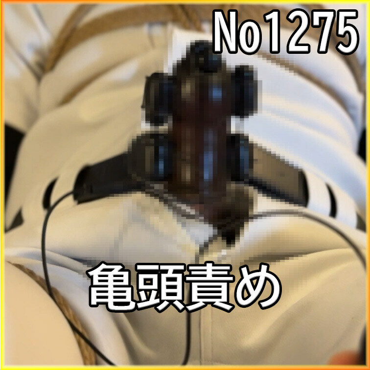 No1275 ○○○ SM 目隠し ○○○束 亀頭責め