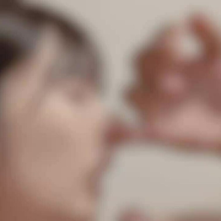 呼吸制御とイマラ。
鼻の穴は○○○の証。
コレが正しいセプタムのピアスホールの使い方です。