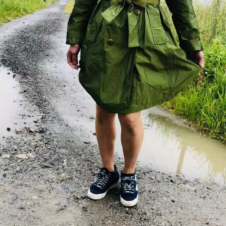 雨の日のお尻散歩🍑