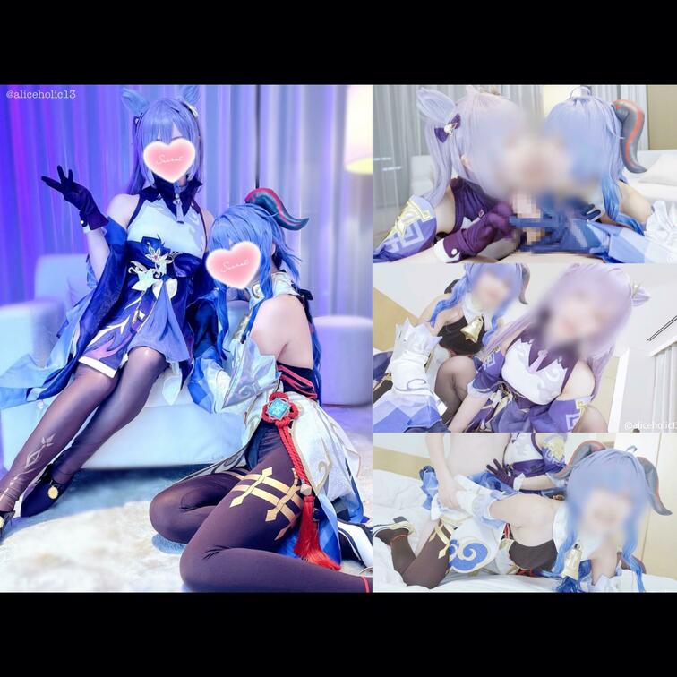 💜💙刻〇＆甘〇の発情淫乱ハーレム3P♥ 欲求不満な二人の「肉ディルドペット」として何度イっても止まらないっ！！ノンストッ
