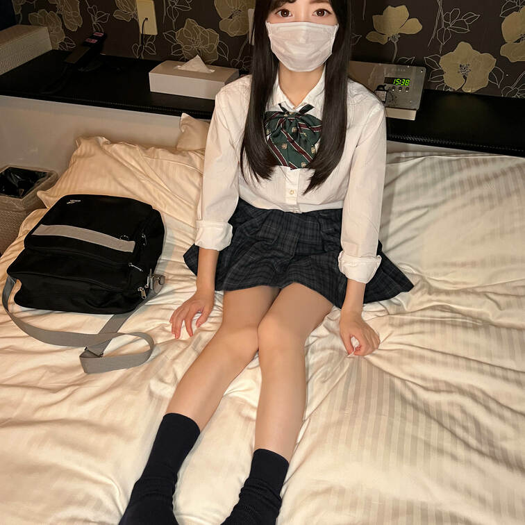 【個人撮影】小柄な黒髪の美小女(ことねちゃん)とP活_プニマン女子の中出し映像流出
