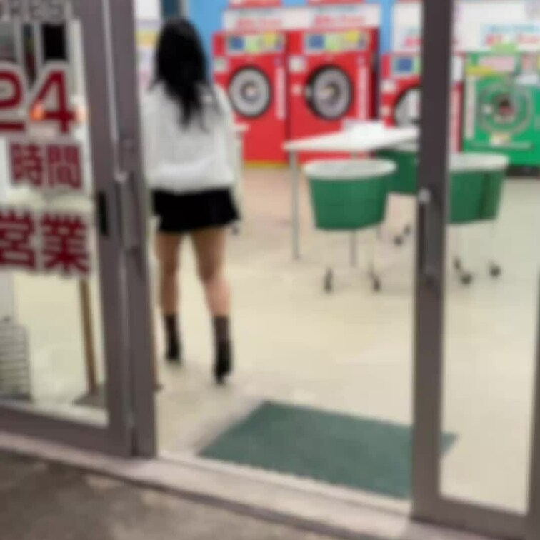 コインランドリー🧺
誰もいなくて少し残念💓