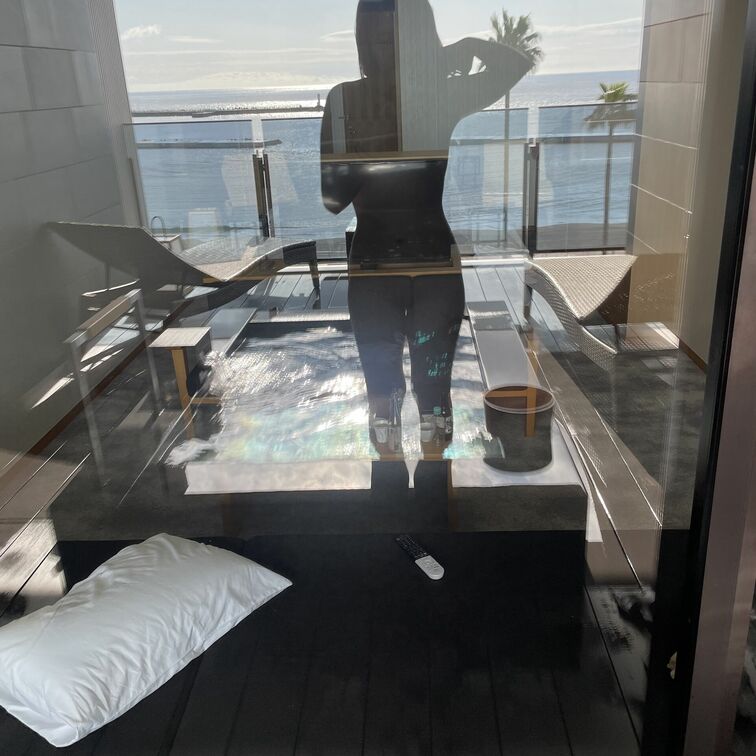 ここのホテルのお部屋のお風呂最高でした♨
ここでしたら気持ちいいよね🫣👄