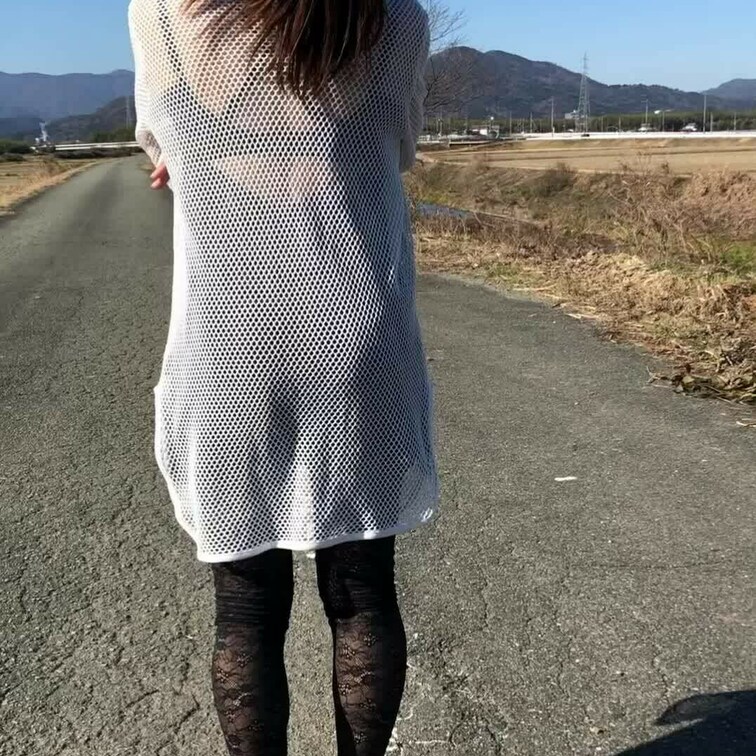 レーシーなお尻散歩です🍑