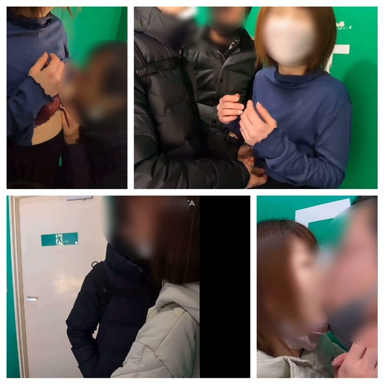 この間の新作を鬼👹宣伝させて下さいm(_ _)m
大型スーパーを使った立体駐車場エレベーターホールにてスレンダー主婦さ
