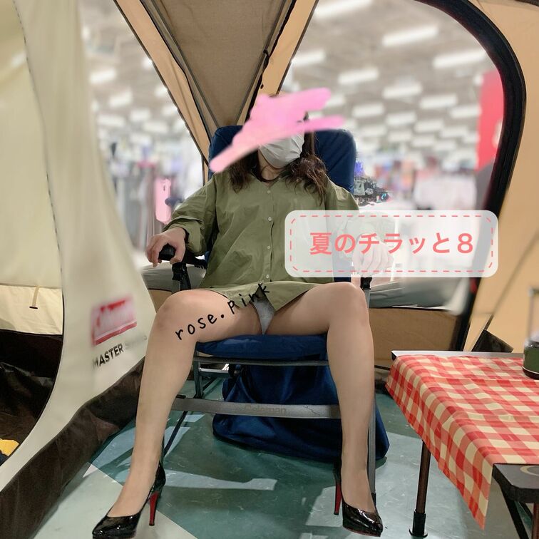 その8
テントチラッと💕