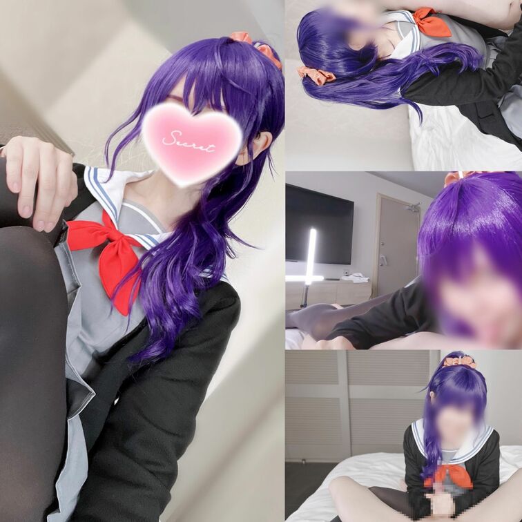 💜甘サド系看護学生レイヤーさんをお持ち帰りしたら、マゾだと見抜かれ、蕩けるような前立腺マッサージと亀頭責め手コキで連続メ