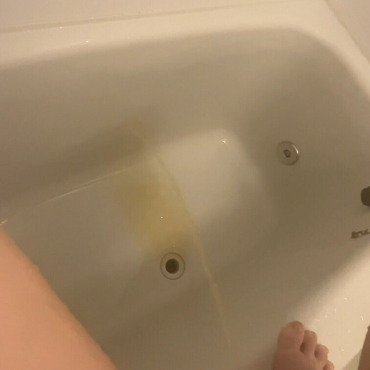 浴槽おしっこ💕