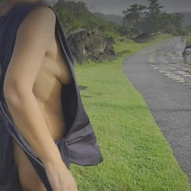応援プラン
朝のお散歩はノーブラノーパンで横乳をはみ出しながら🎵
やがて全裸で😁