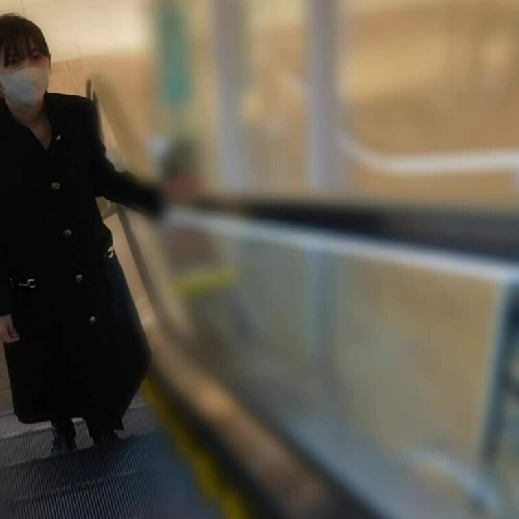 節分にお豆を買いに行った時の。露出にチャレンジしようと頑張ったけどソワソワして挙動不審😭おだちん限定で怪しげな姿を見てく