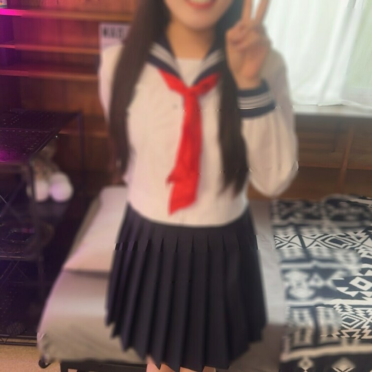 ヤリマンギャルに大好きなセーラー服を着せてハチャメチャにSEXしてきました！！間違えてノータッチなまま掲載してしまってい