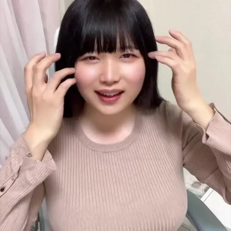 ニットでJカップ爆乳撮影してみた♡〜超ぷれみあむ〜