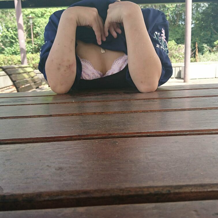 公園ぷち露出