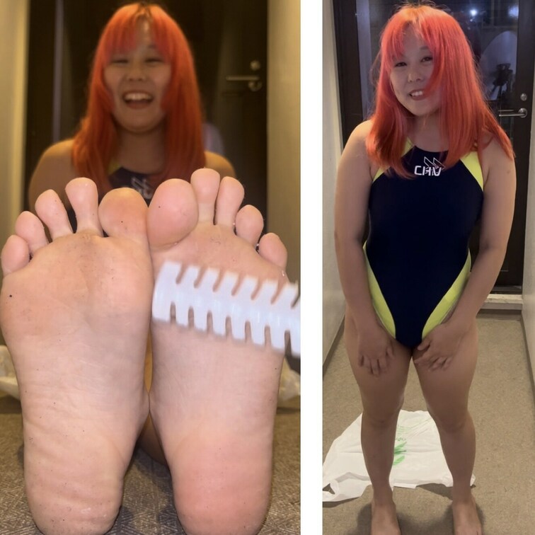 清楚系美人やくみねぎさん、23.5cm激弱足裏くすぐりで爆笑！1分54秒


くすぐりはかなり弱く、ブラシクシでく