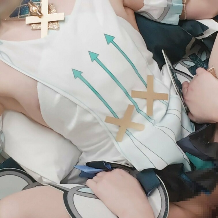 💚 原◯ ファ◯ザン ガチガチペ◯スで特別生性交膣奥リンパデトックス！エロ整体師のオホ声誘発中イキマッサージで海老反り痙