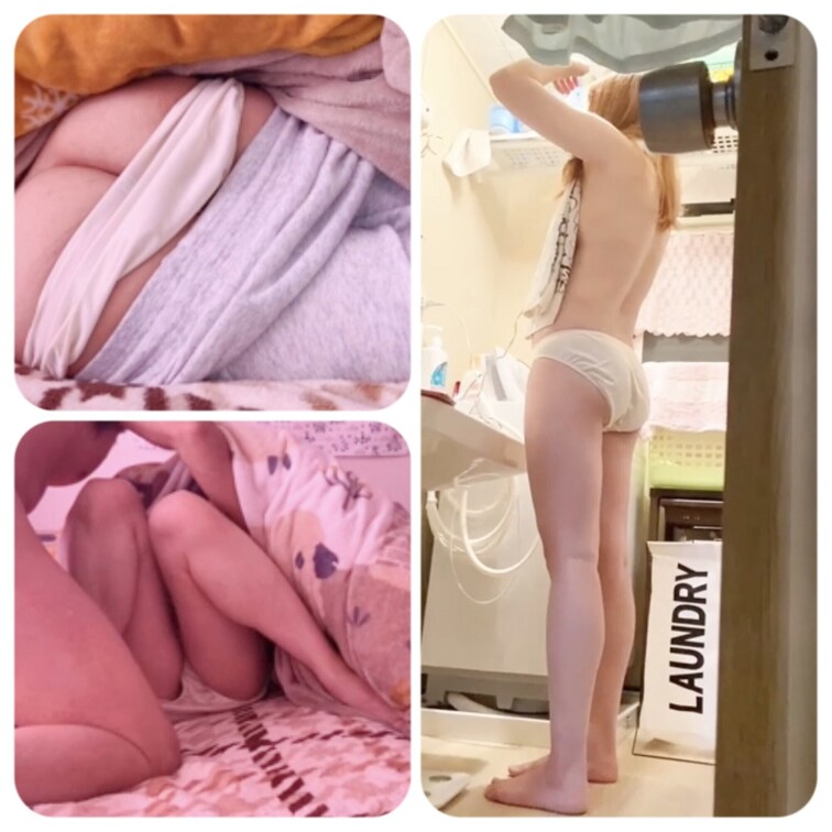 早朝に寝てる妻の布団の中に潜り込み触ったり舐めたりあれを擦り付けたりと悪戯、最後はしっかり中出し、、、😋💕
