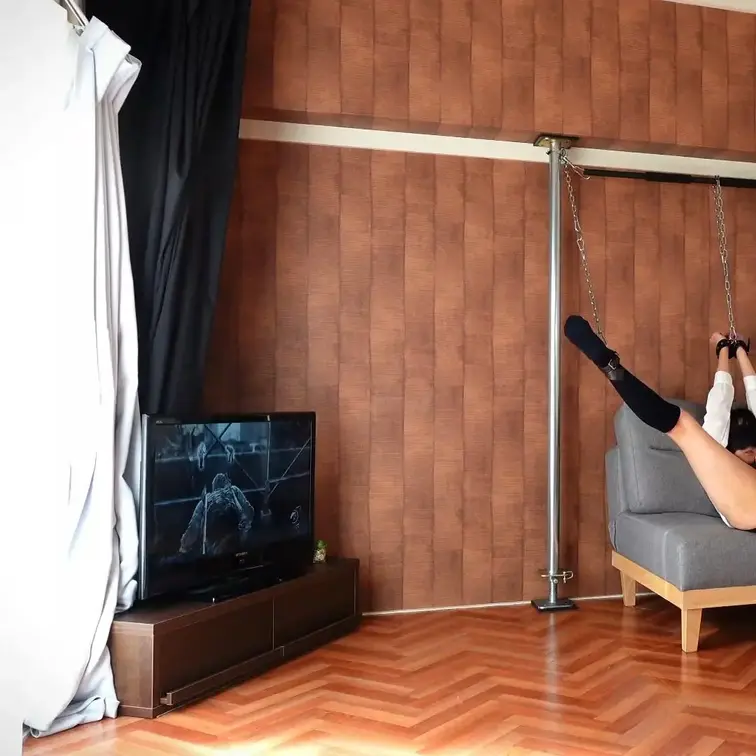 プレイ中のワンシーン♡
A scene from BDSM training