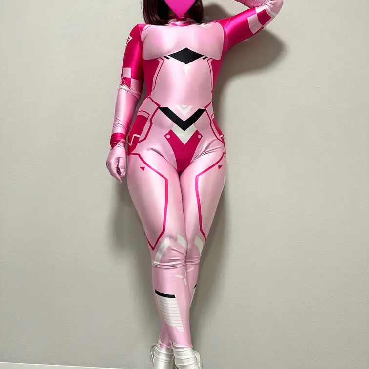 今週のコスプレもうひとつは、デカ尻ピンクレンジャー🦸‍♀️💕
デカ尻ピンクvs赤チェックキモオタ動画撮ったよ🍑👣
ど