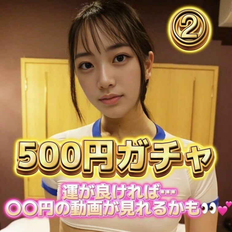 ✨スペシャル動画ガチャ✨
明智の過去のオナニー動画が超お得に見れるチャンス
動画はこのガチャ限定の動画です！💖
 