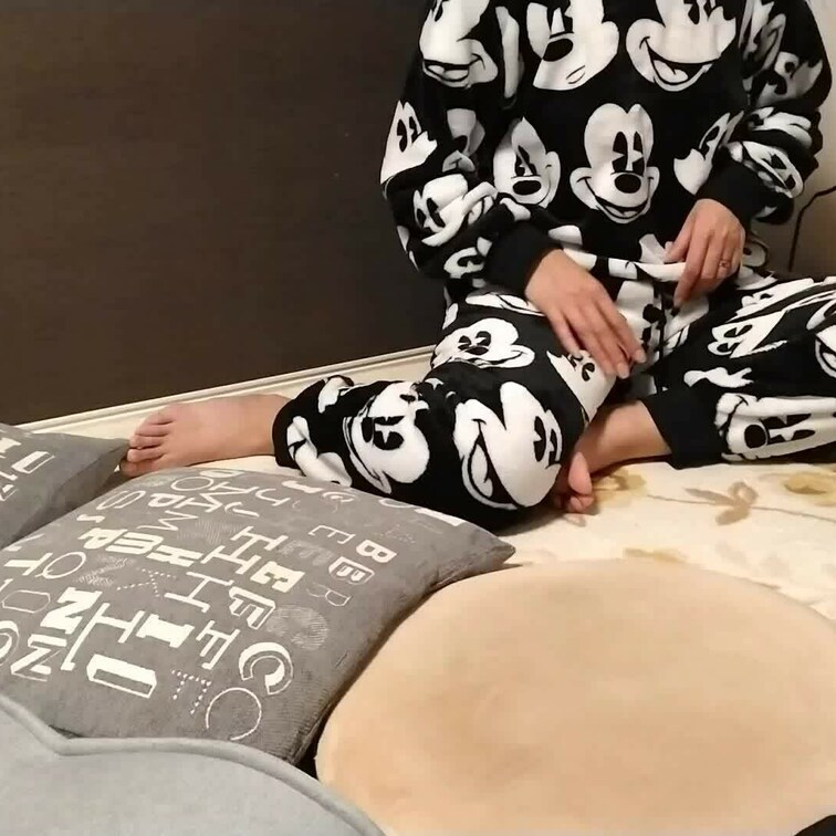 部屋着の生着替えからの全裸動画撮ってみました～💛