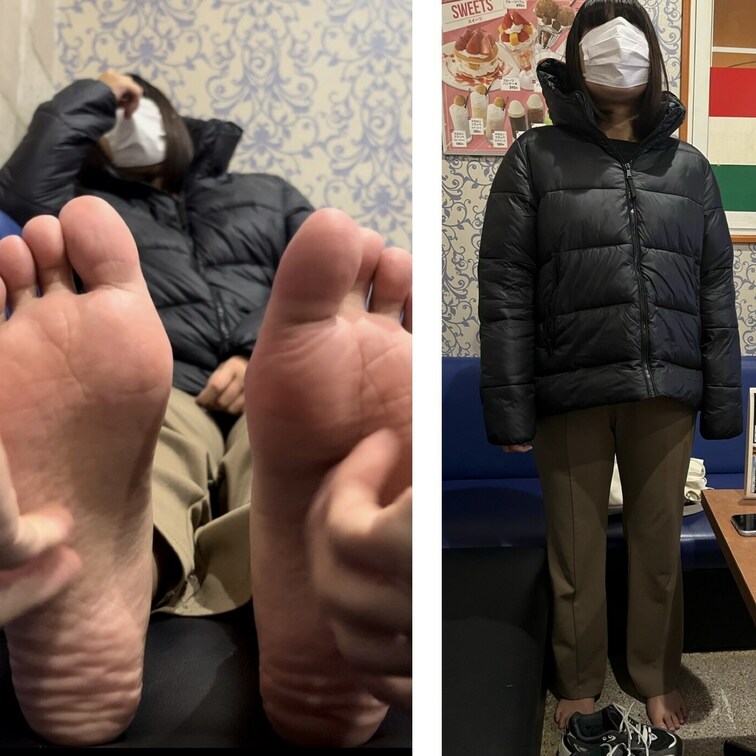 清楚系美女24.5cm超激弱足裏くすぐり！4分19秒

大きめのスニーカー履きの足裏でした！
くすぐりにはかなり弱