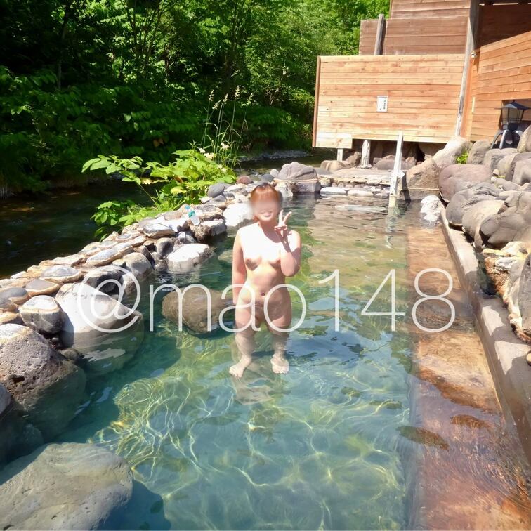 mao☆photo planでこの時の【混浴&露出旅行】の写真を公開しています☺️