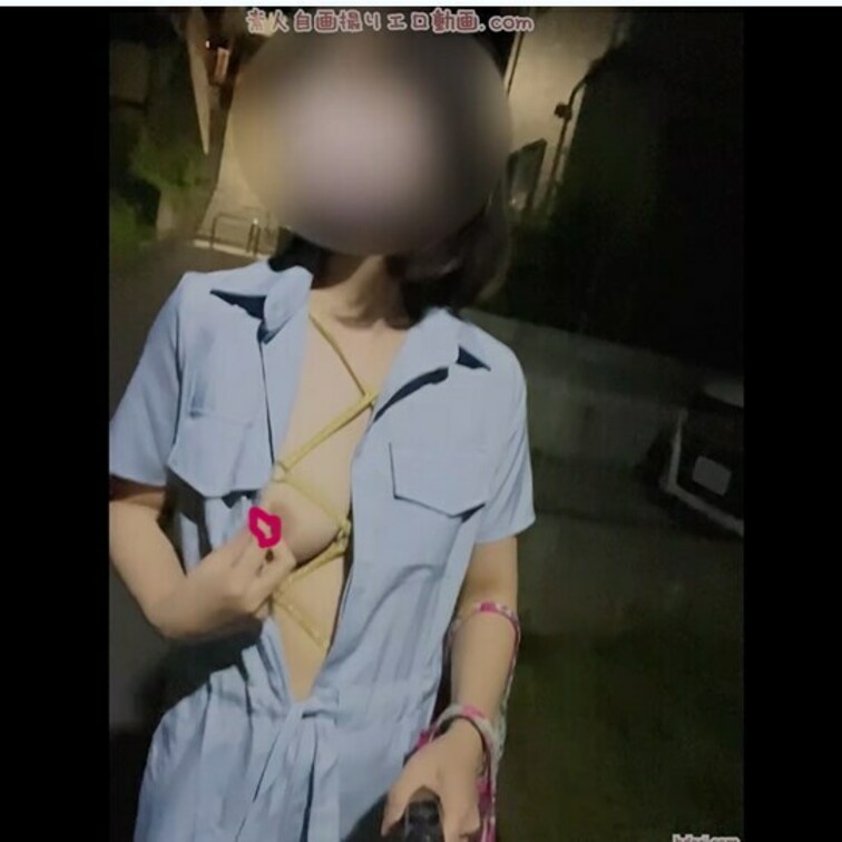 変態SM衣装をワンピースの下に着てドキドキ野外露出してきました♪