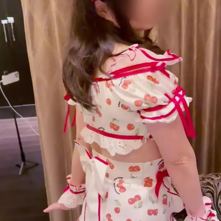 チェリー🍒柄メイド💕