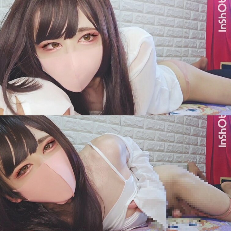 黒髪ロング男の○○○が露出多めなエロい格好でエロい床オナでドクドク発射💓💓💓
私と一緒に床オナしよっ！！