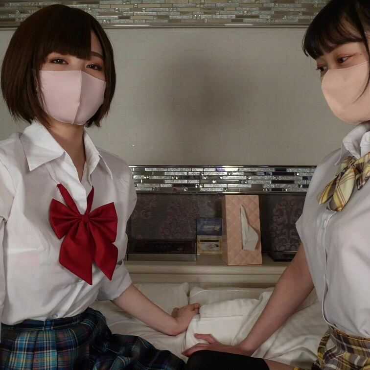 こころちゃんとの念願のコラボが出来ました😭
可愛い😭😭😭

そんなこころちゃんと貝合わせからで絶頂迎えてからの電マ
