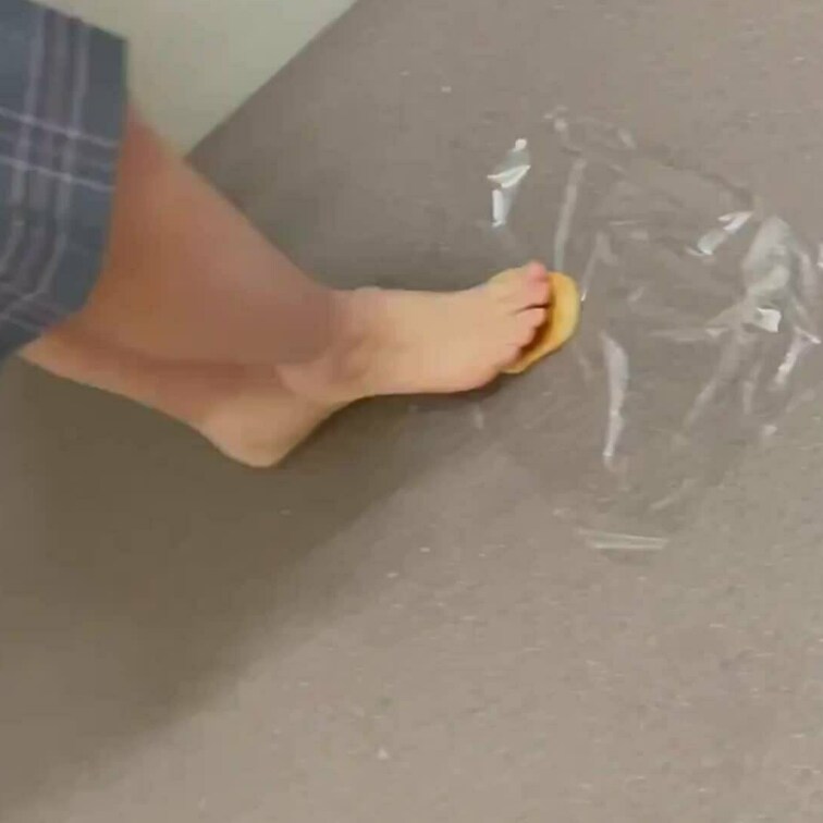 踏み潰しCRUSHのある風景１　裸足編
裸足で様々な食べ物やぬいぐるみを踏んで踏んで踏みまくっています。
綺麗な足