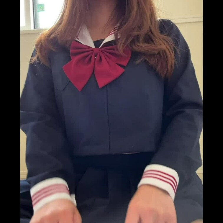 セーラー服脱いでみた‪‪❤︎‬脱がされたい派です///
