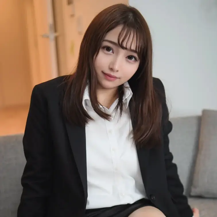 なぎさのスーツ姿どうですか💕?