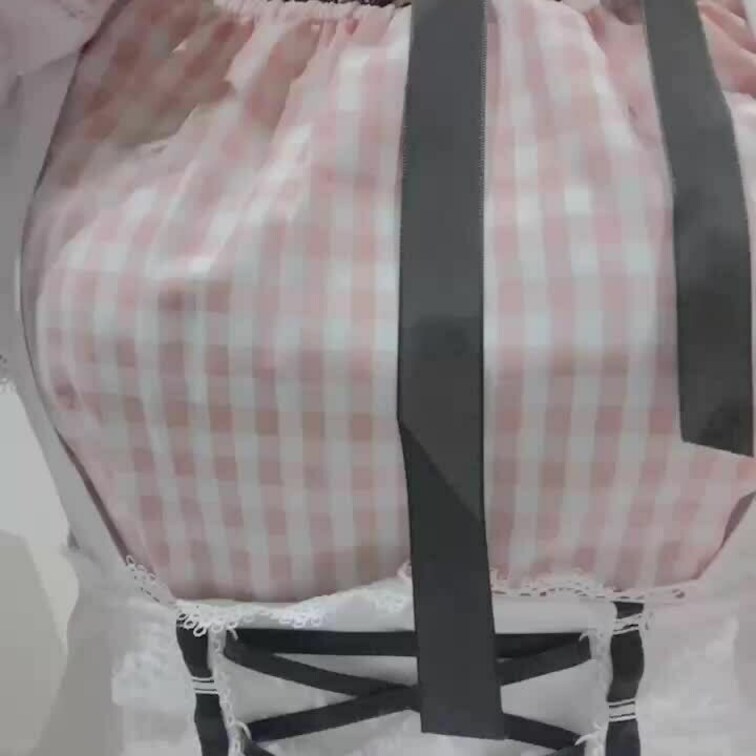 ねこメイドちゃん🐈‍⬛🎀おっぱいとおまんこ見せです🫶💕