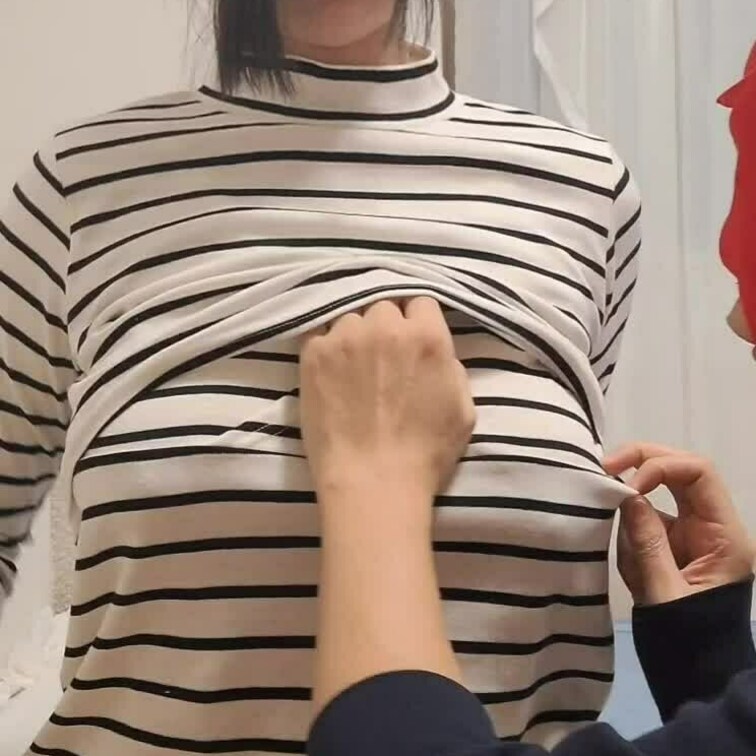 レイナのKcup授乳😳
