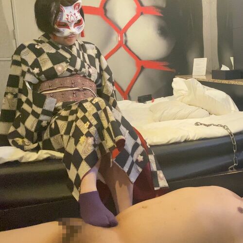 女主人とペット