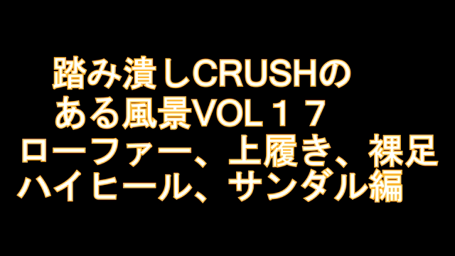 踏み潰しCRUSHのある風景VOL...
