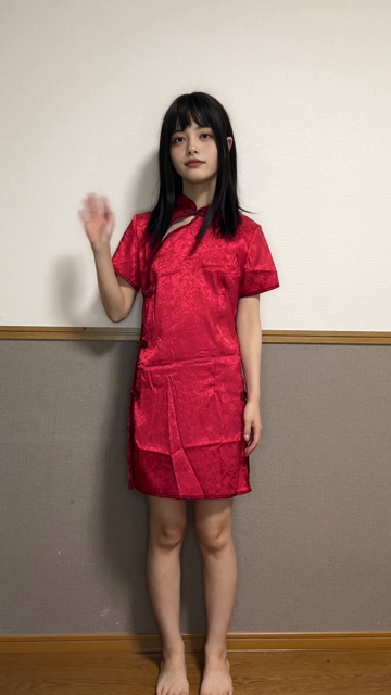 顔出しありver.【チャイナドレス...