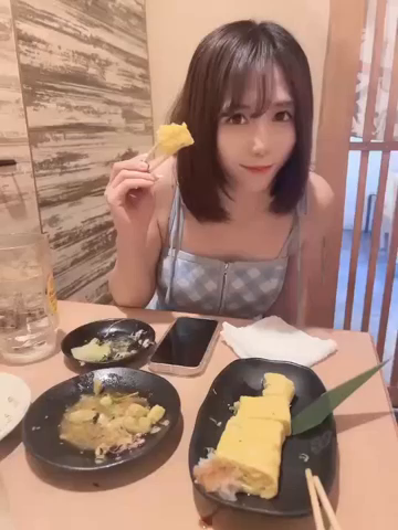 玉子焼き食べさせてあげる🥳❤️